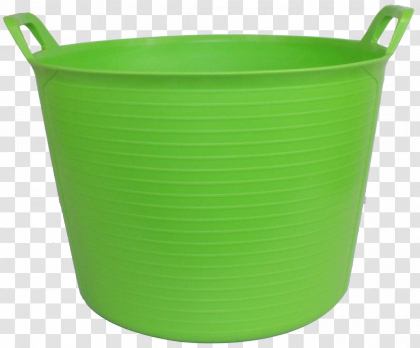 Plastic Basket Handle Flowerpot Natural Rubber Transparent PNG