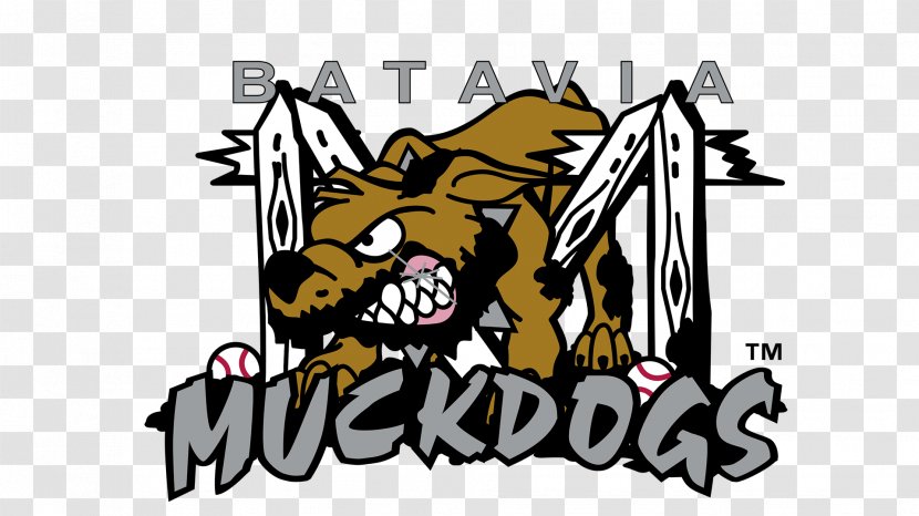 Batavia Muckdogs Batavia, New York Minor League Baseball Logo Vector Graphics - United States Of America Transparent PNG