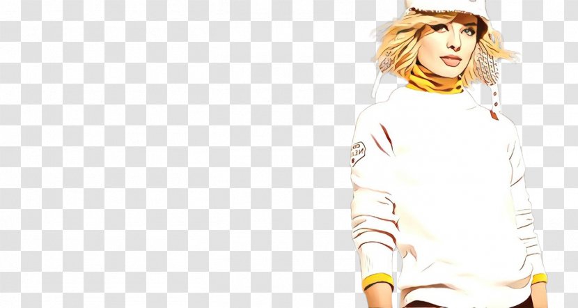 T-shirt Sleeve Outerwear Fashion Yellow - Jacket - Model Transparent PNG