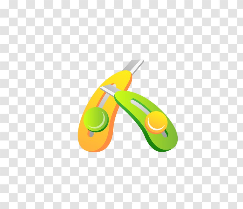 Knife - Cartoon - Two Art Transparent PNG