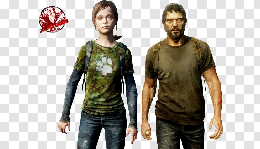 The Last Of Us Nathan Drake T-shirt Ellie Video Game - Fan Art - Cosplay Transparent PNG