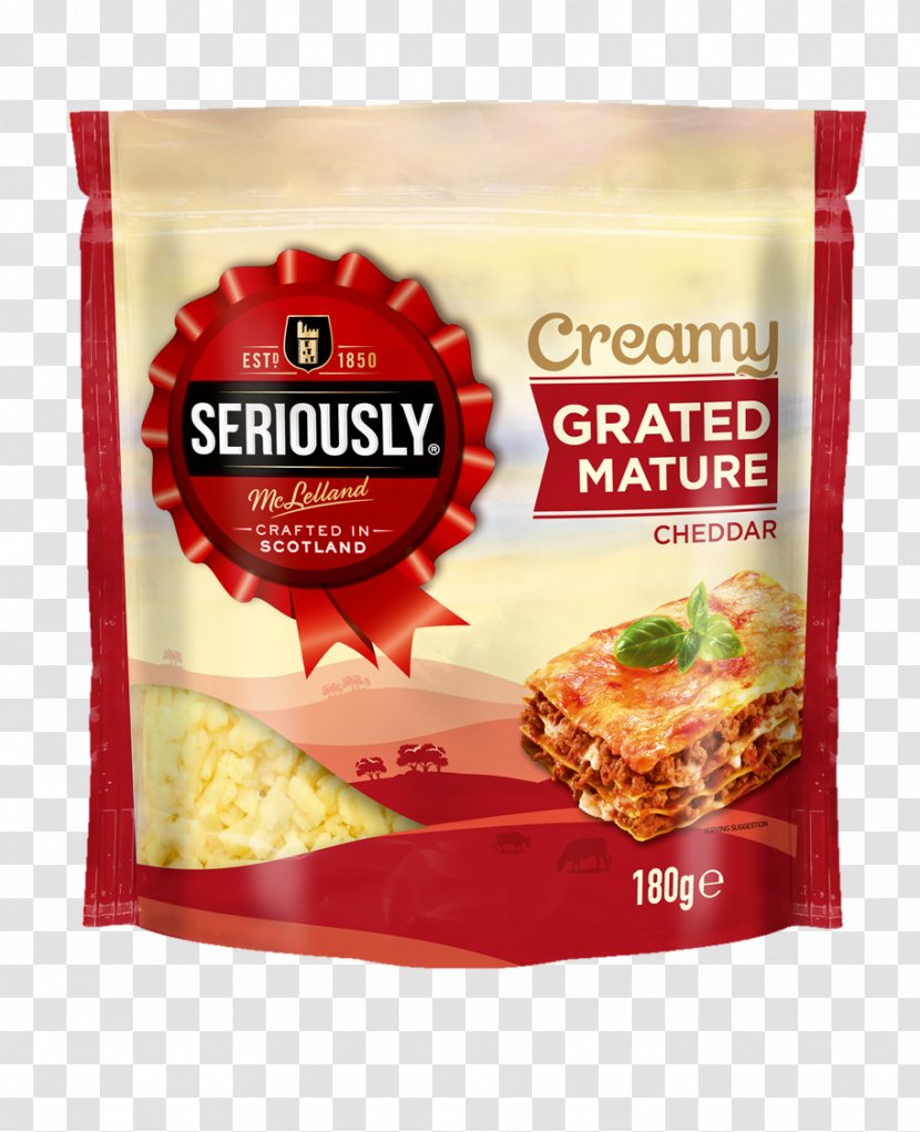 Breakfast Cereal Cheddar Cheese Seriously Strong Extra Mature Creamy Grated - Recipe Transparent PNG