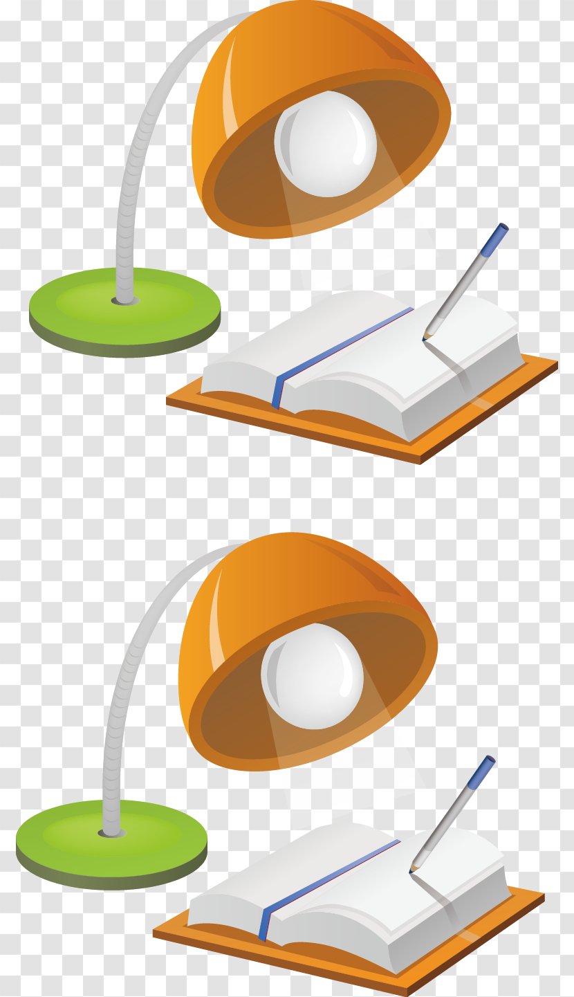 Software Blog Reference Icon - Table - Lamp Vector Elements Transparent PNG