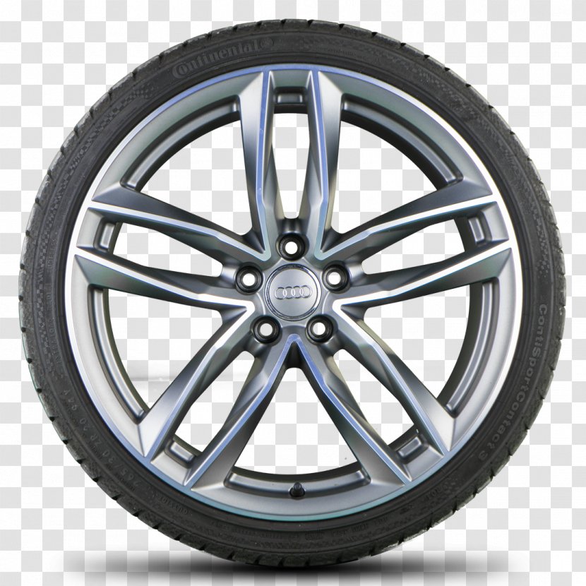 Hubcap Audi A5 Alloy Wheel Tire - Spoke Transparent PNG