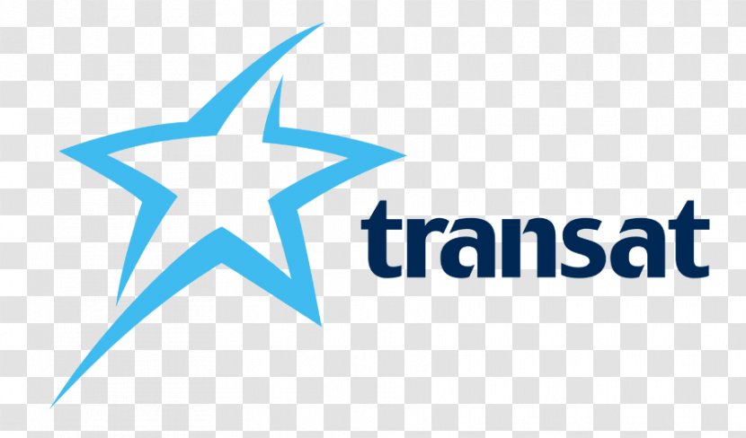 Logo Transat A.T. Air Tours Canada Inc. Airline - Blue - Wing Transparent PNG