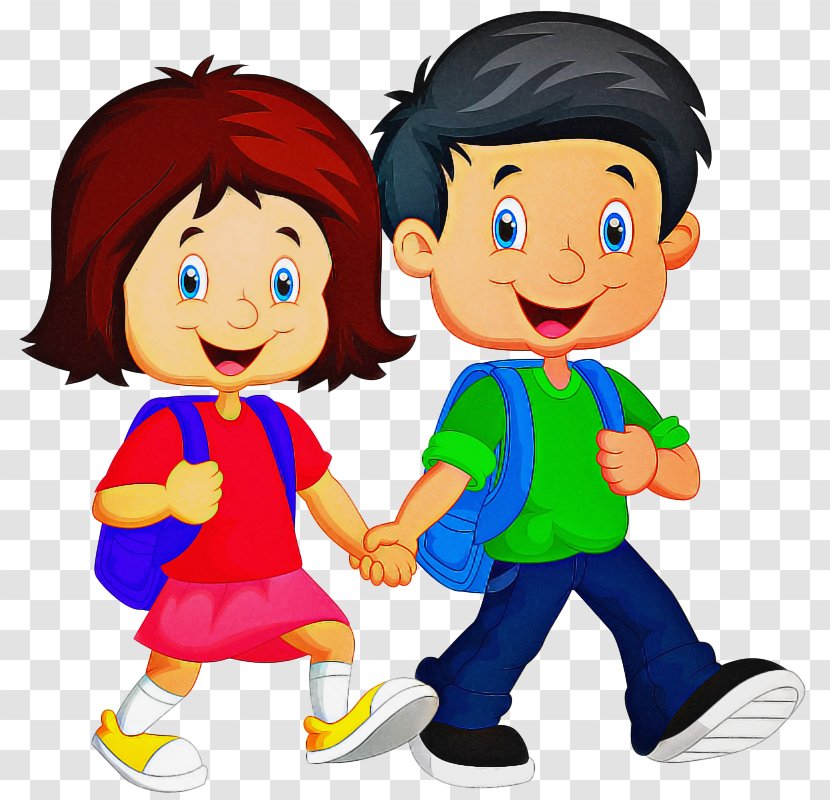 Cartoon Animated Clip Art Sharing Child - Gesture Fictional Character Transparent PNG