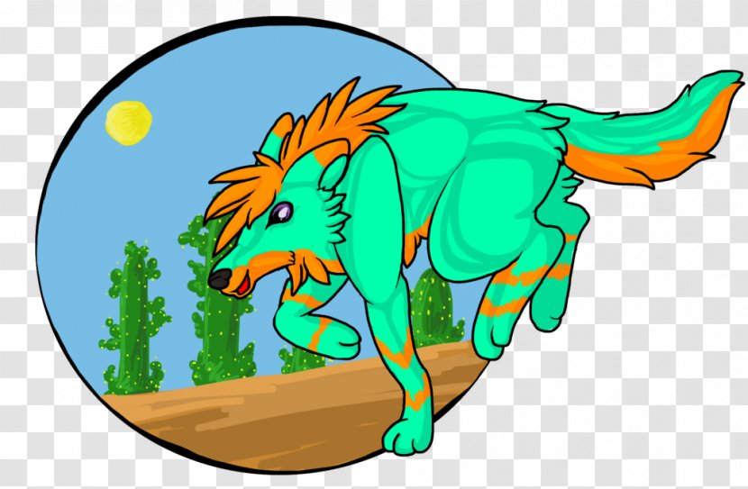 Clip Art Illustration Cartoon Animal Legendary Creature - Green - Buuble Background Transparent PNG