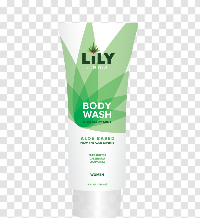 Lotion Aloe Vera Shower Gel Lily Of The Desert 99% Gelly - Chamomilla Transparent PNG