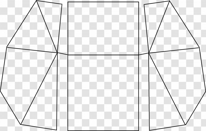 Paper Triangle Pattern - Black Transparent PNG