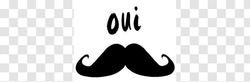 France Moustache French Hair Clip Art - Text - Computer Cliparts Transparent PNG