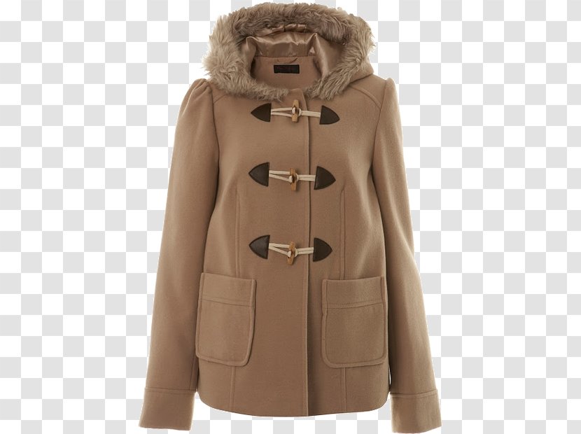 Duffel Coat Overcoat Parka Jacket - Woven Fabric Transparent PNG