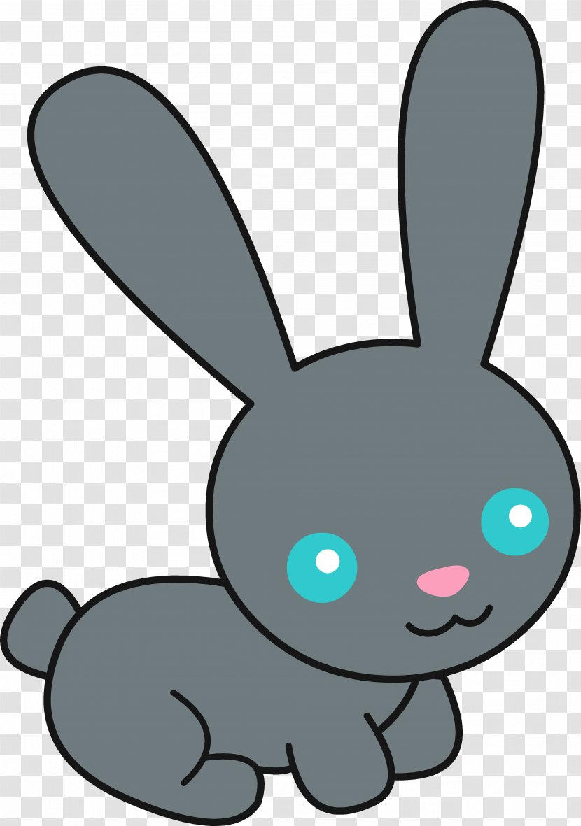 Easter Bunny Rabbit Cuteness Clip Art - Stockxchng - Funny Cliparts Transparent PNG