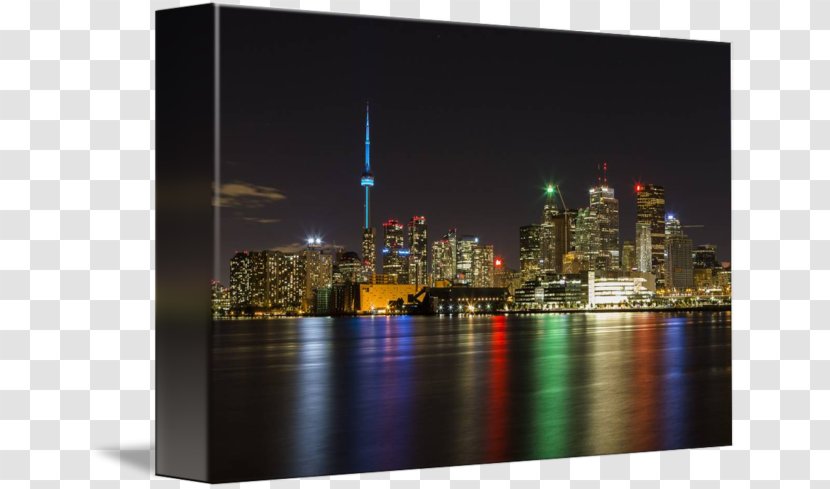 Cityscape - Night - Toronto Skyline Transparent PNG
