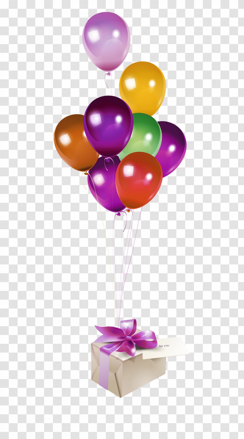 Gift Balloon Designer - Colorful Balloons Creative Transparent PNG