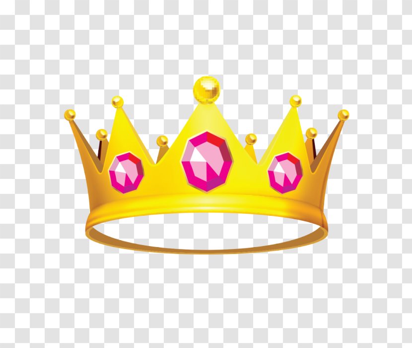 Crown - Headgear - Magenta Hair Accessory Transparent PNG