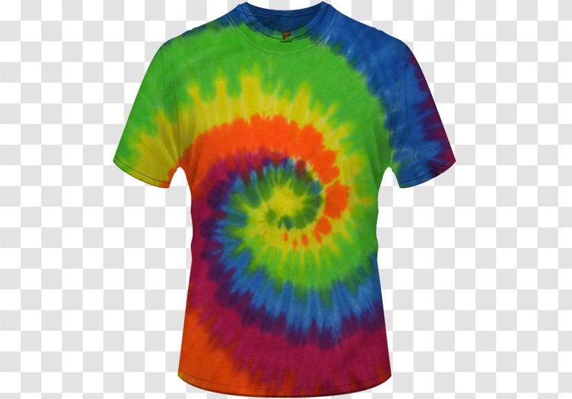 T-shirt Tie-dye Hoodie - Sleeve - Apparel Printing And Dyeing Transparent PNG