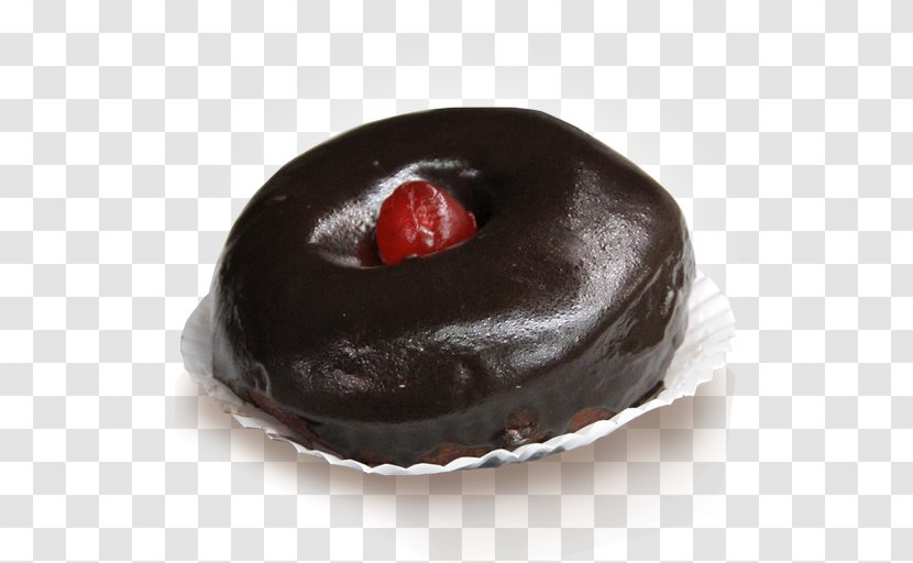 Chocolate Cake Pudding Ganache Truffle - Petit Four Transparent PNG