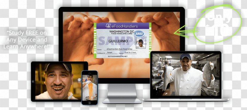Food Safety California Certification ServSafe - Advertising - Card Transparent PNG