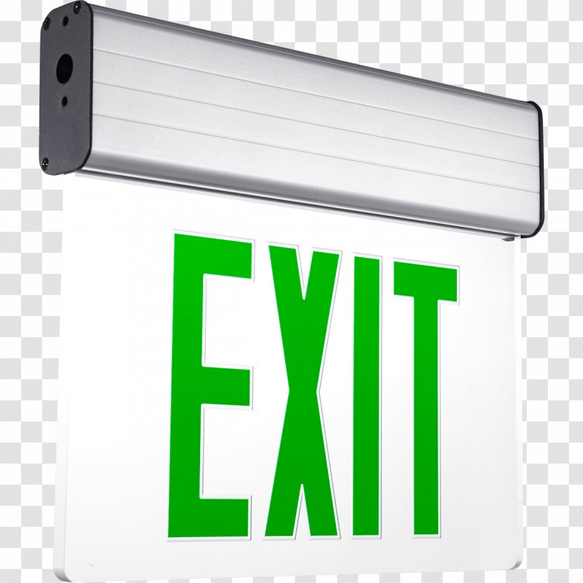 Emergency Lighting Exit Sign LED Lamp - Vehicle Registration Plate - Light Transparent PNG