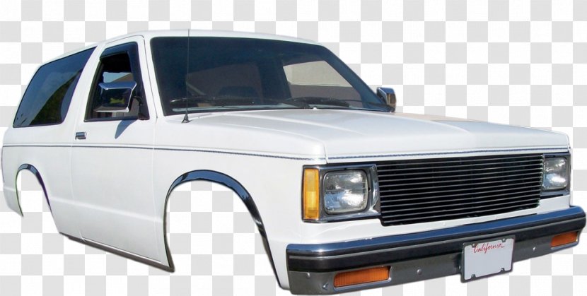 1994 Chevrolet S10 Blazer Sport Utility Vehicle Pickup Truck K5 - Bed Part Transparent PNG