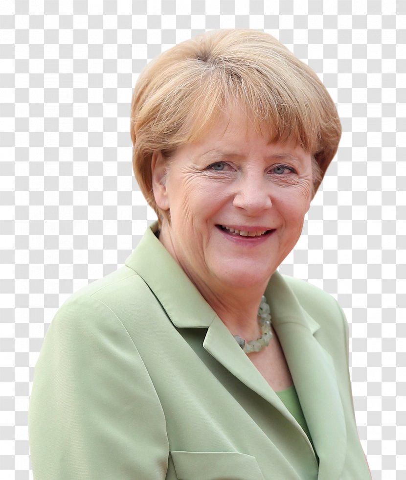 Angela Merkel Germany - Watercolor Transparent PNG