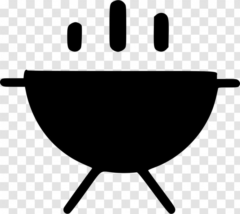 Clip Art - Black And White - Grill Transparent PNG