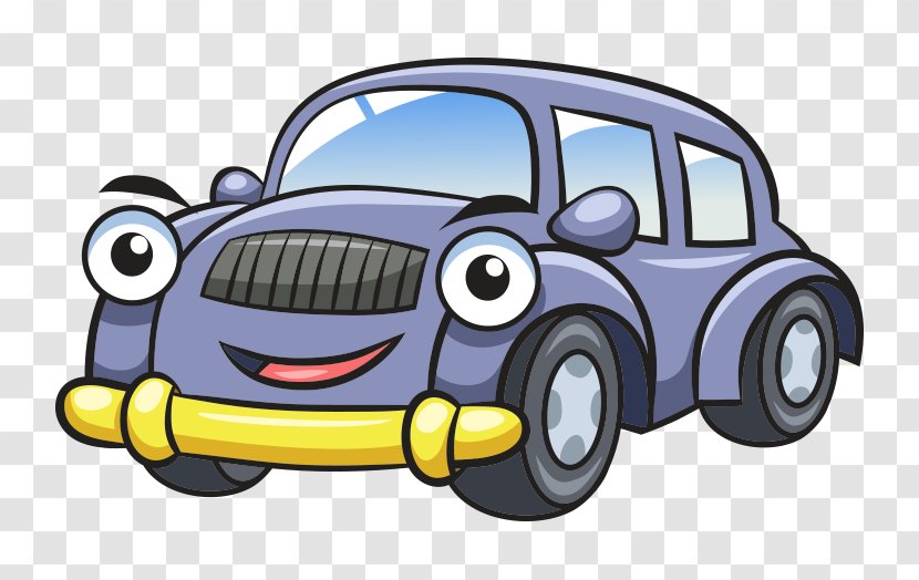 Cartoon Animation - Character - Car Transparent PNG