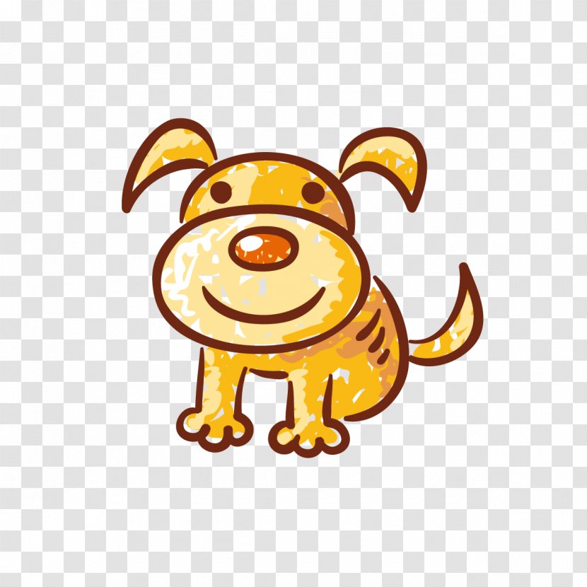 Dog Puppy Clip Art - Material - Children Painting Transparent PNG