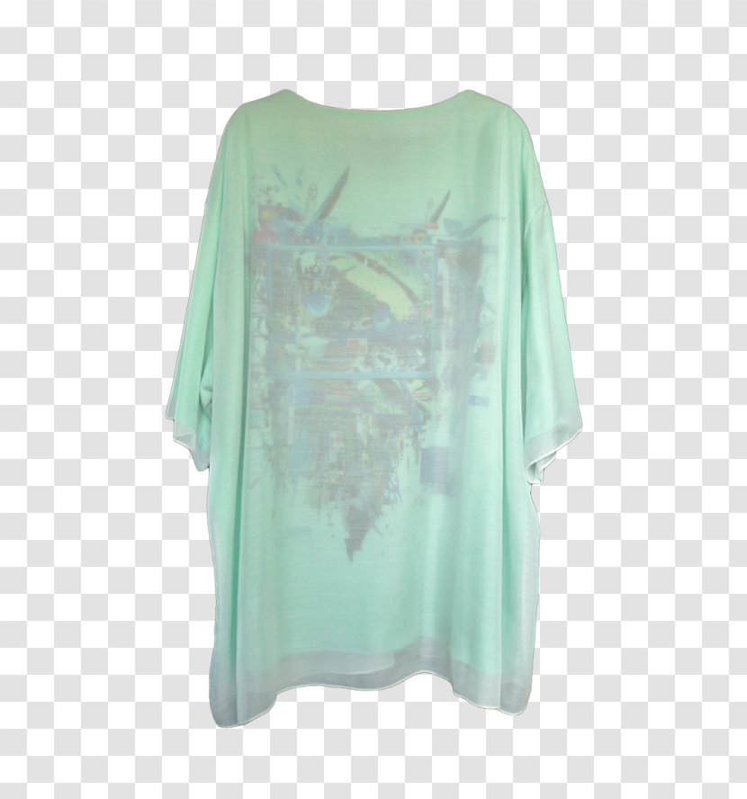 T-shirt Sleeve Shoulder Blouse - Neck Transparent PNG