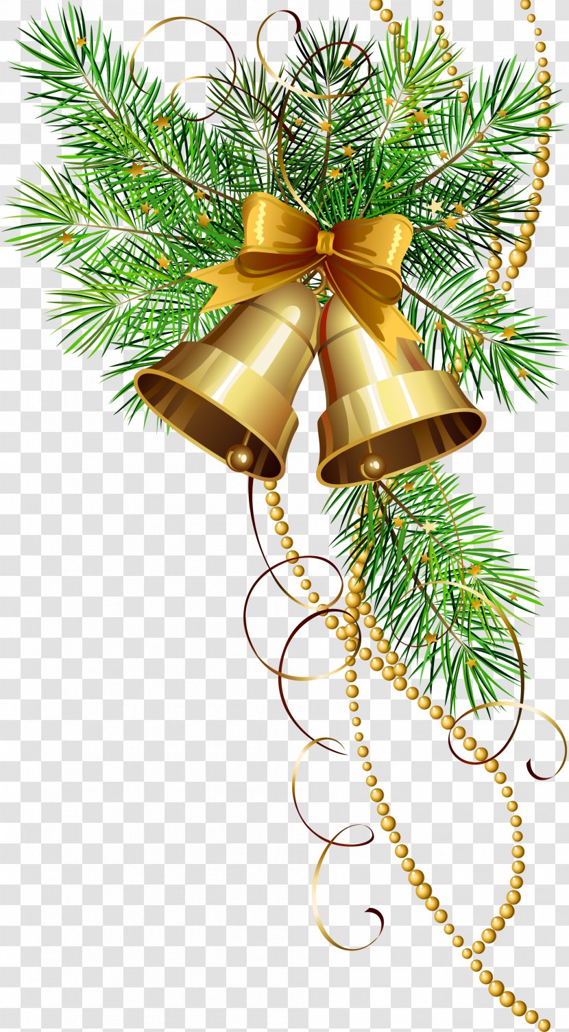 Christmas Ornament Santa Claus Decoration Clip Art - Pine Transparent PNG