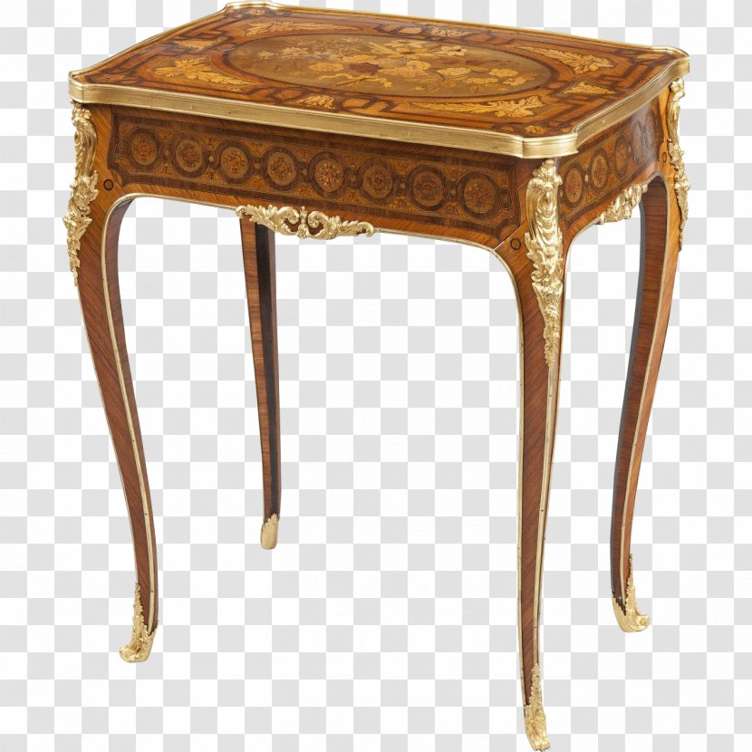 Writing Table Antique Furniture Desk Transparent PNG