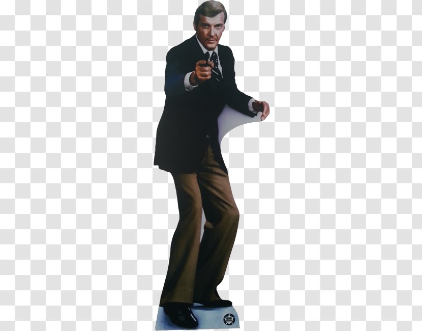 Shoulder Figurine - Standing - James Bond Silhouette Transparent PNG