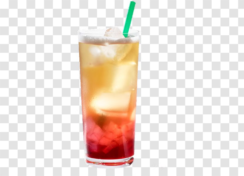 Tea Orange Drink Starbucks Bay Breeze - Cuba Libre - Green Teavana Transparent PNG