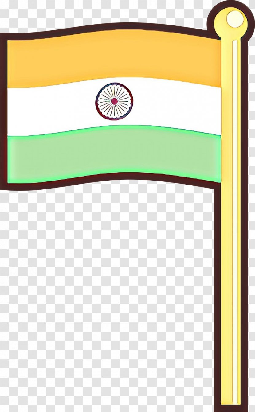 India Independence Day Flag - Yellow - Rectangle Transparent PNG