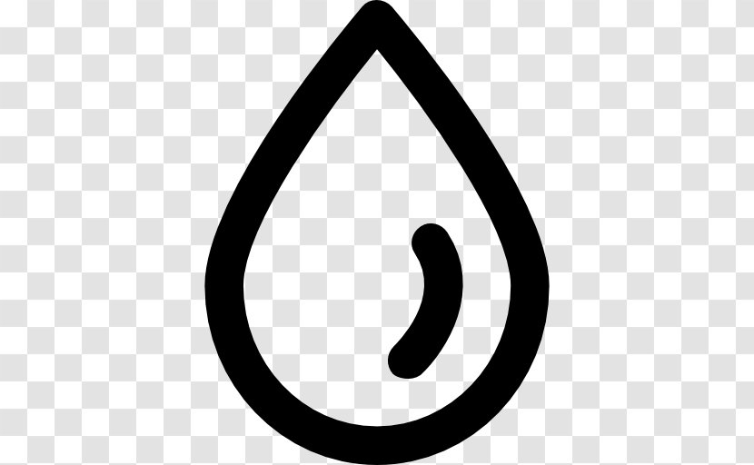 Clip Art - Black And White - Hydrosphere Free Water Drop Transparent PNG
