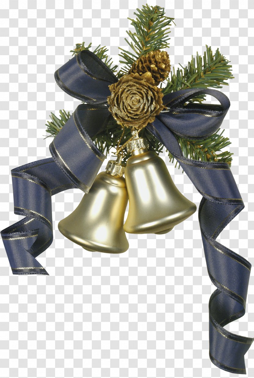 Christmas Tree Decoration Bell Candle Transparent PNG