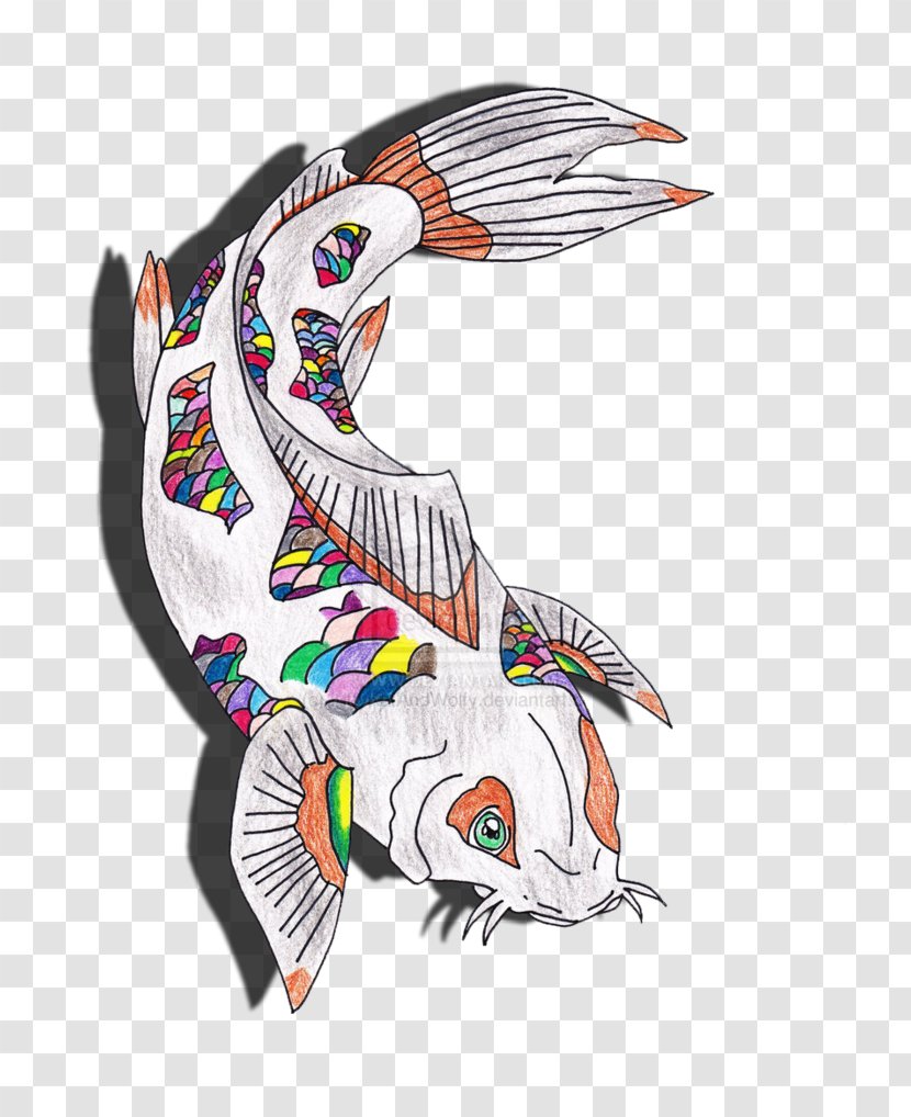 Butterfly Koi Drawing Fish DeviantArt Transparent PNG