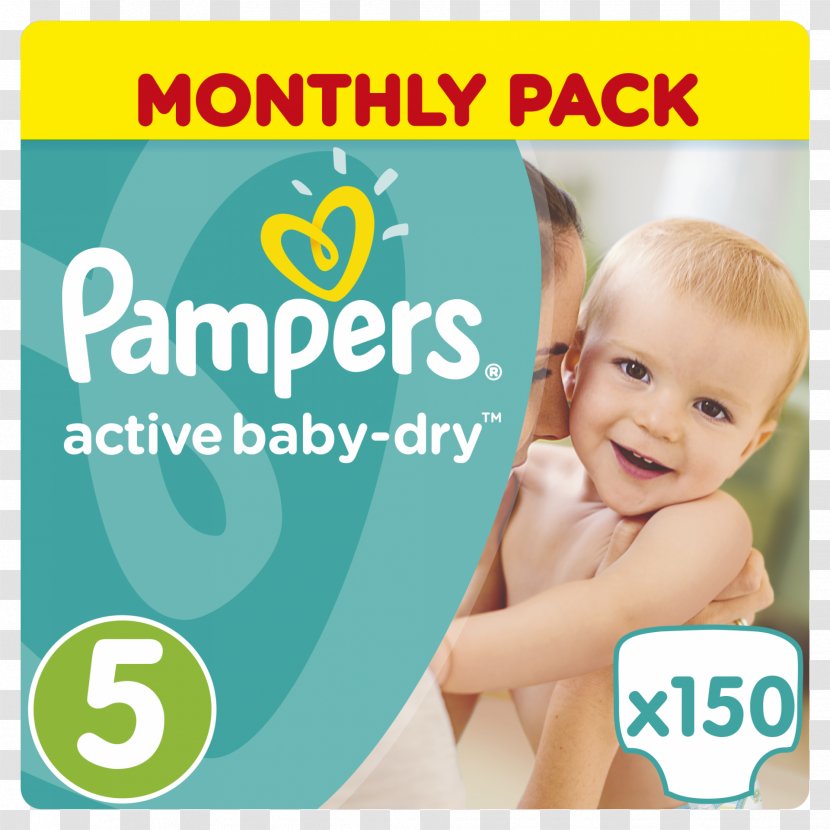 Diaper Pampers Baby-Dry Child Disposable - Material Transparent PNG