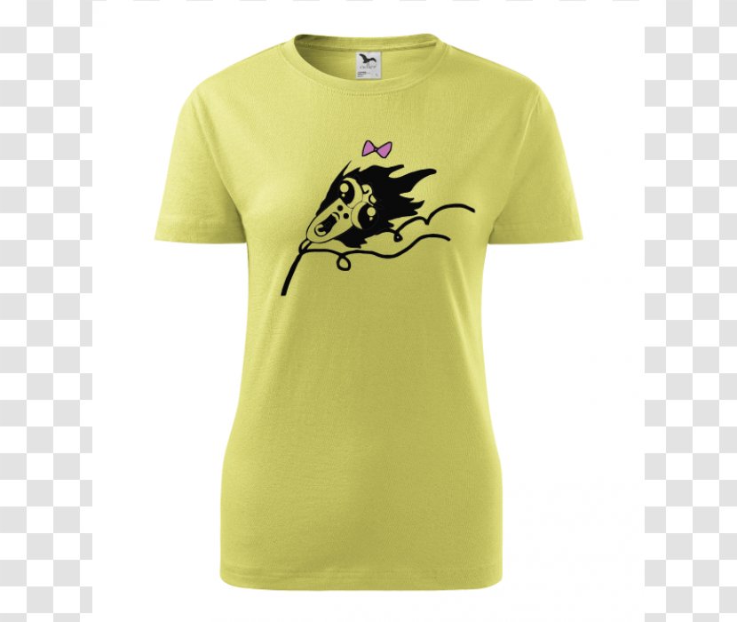 T-shirt Yellow Sleeve White Red - Undershirt Transparent PNG