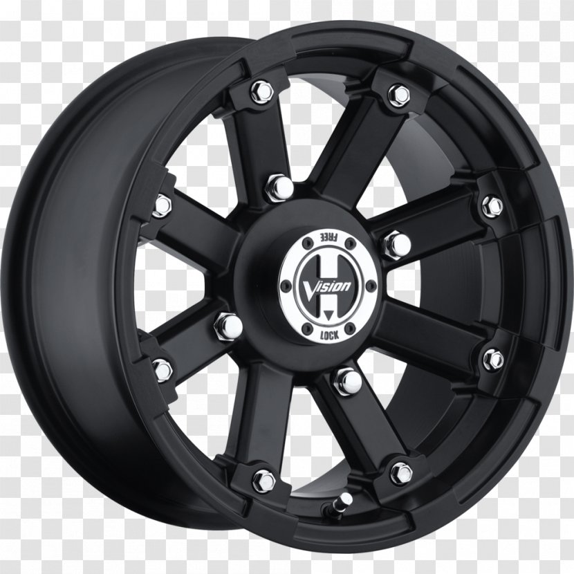 Rim Car Wheel Sizing Off-roading - Hardware - Black Tire Transparent PNG