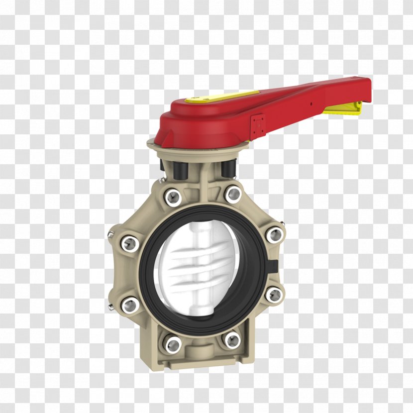 Butterfly Valve Flange Solenoid Check - Actuator Transparent PNG
