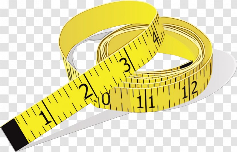 Tape - Measure - Yellow Transparent PNG