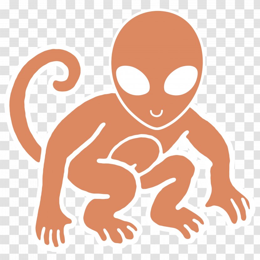 Cat Clip Art Illustration Mammal Human Behavior - Monkey Hiphop Transparent PNG