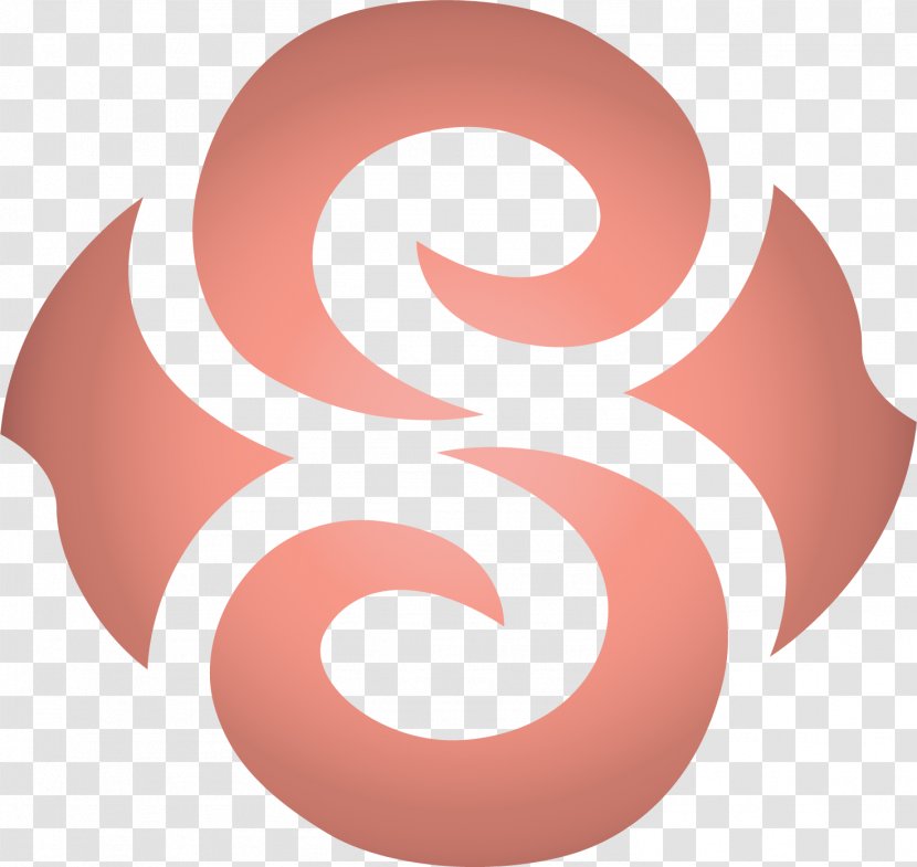 Symbol Circle Font - Peach - Word Transparent PNG