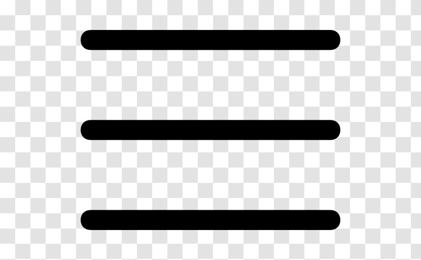 Hamburger Button Menu - In-page Transparent PNG