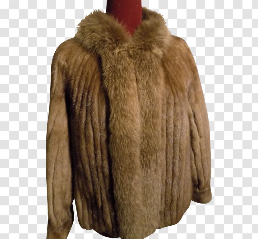 Fur Mink Nerzfell Coat Jacket - Vintage Clothing Transparent PNG