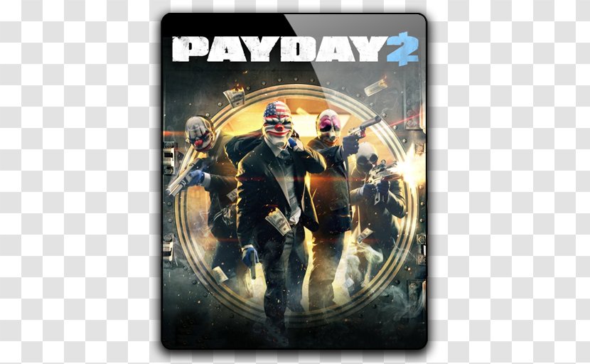 Payday 2 Xbox 360 Call Of Duty: Black Ops II Darksiders Video Game Transparent PNG