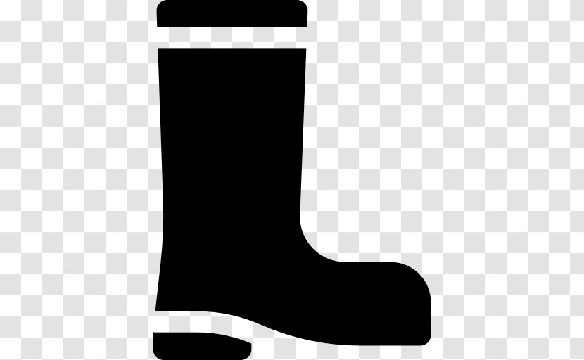 Shoe White Boot Font - Black And Transparent PNG