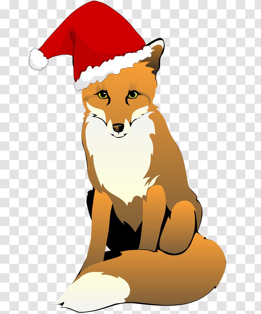 Santa Claus T-shirt Red Fox Suit Arctic - Christmas Transparent PNG