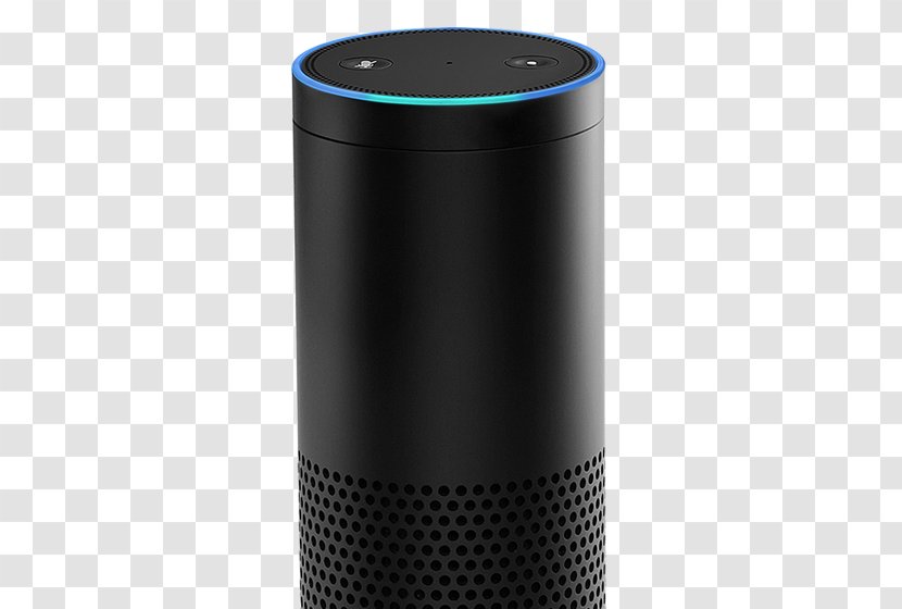 Amazon Echo Amazon.com Alexa Hive Voice Command Device - Cylinder Transparent PNG